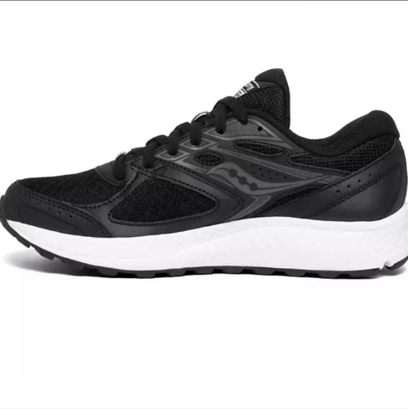 Saucony Womens sz 8.5 Blackand White Cohesion 13 RunningShoes - Picture 4 of 5
